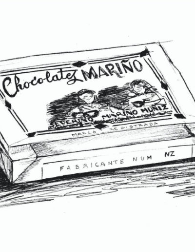 Postal de Chocolates Mariño - Nazaret